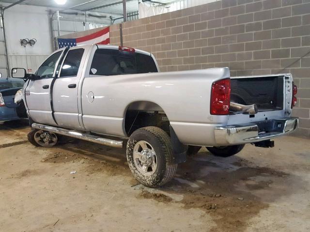 3D7KS28T39G517126 - 2009 DODGE RAM 2500 SILVER photo 3