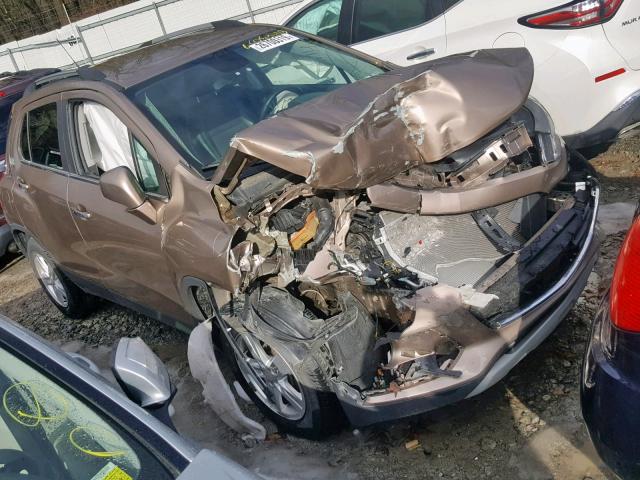 3GNCJPSB7JL175245 - 2018 CHEVROLET TRAX 1LT CREAM photo 9