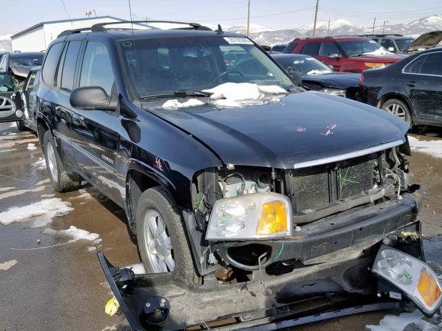 1GKDT13S762208728 - 2006 GMC ENVOY BLACK photo 1