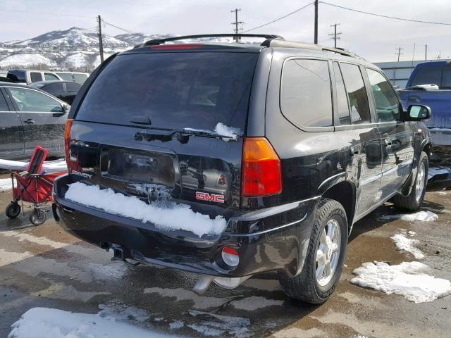 1GKDT13S762208728 - 2006 GMC ENVOY BLACK photo 4