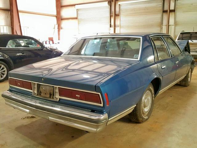 1N69U7C149610 - 1977 CHEVROLET CAPRICE BLUE photo 4