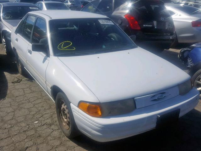 1FAPP14J0PW109655 - 1993 FORD ESCORT LX WHITE photo 1