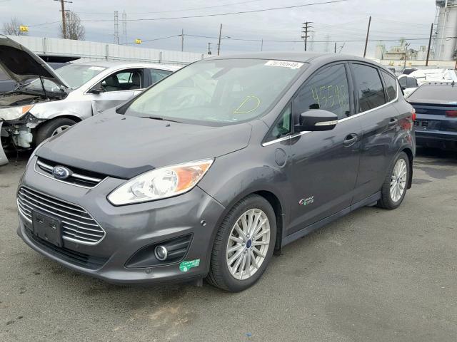 1FADP5CU4FL112211 - 2015 FORD C-MAX PREM CHARCOAL photo 2