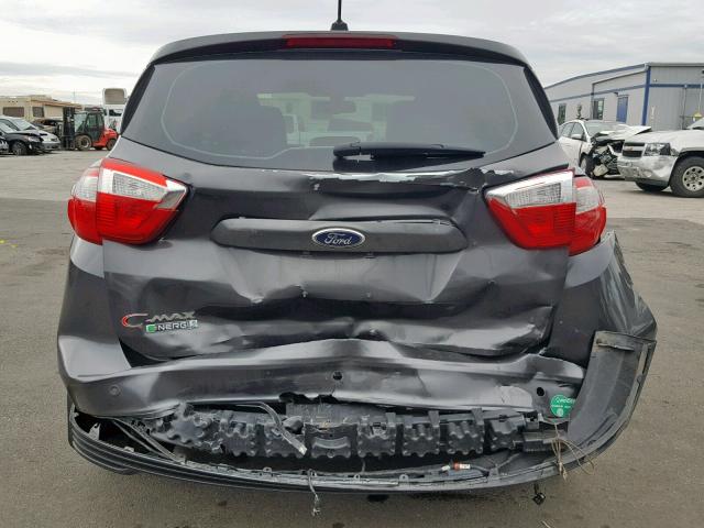 1FADP5CU4FL112211 - 2015 FORD C-MAX PREM CHARCOAL photo 9