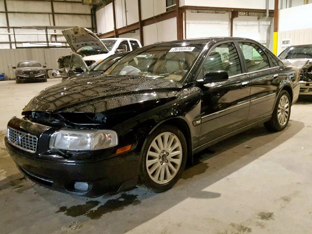 YV1TS91Z641352387 - 2004 VOLVO S80 T6 BLACK photo 2