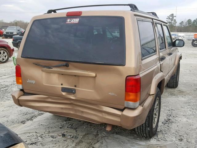 1J4FT78S1XL524244 - 1999 JEEP CHEROKEE L TAN photo 4