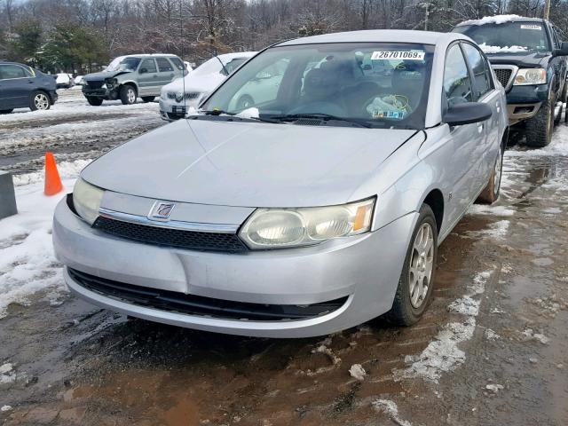 1G8AJ52F93Z147749 - 2003 SATURN ION LEVEL SILVER photo 2