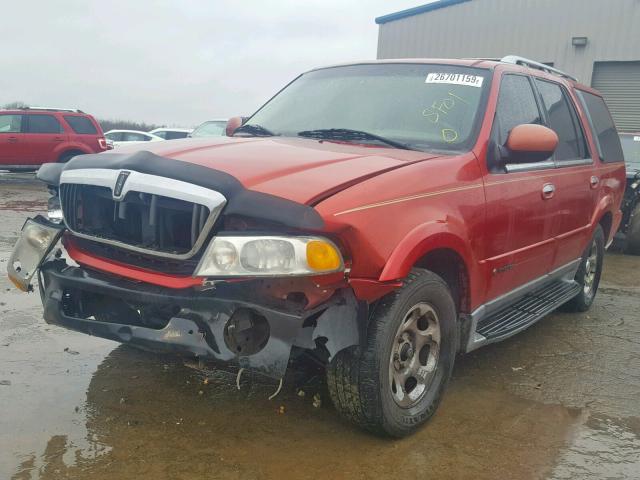 5LMEU27R91LJ32919 - 2001 LINCOLN NAVIGATOR Qırmızı foto 2