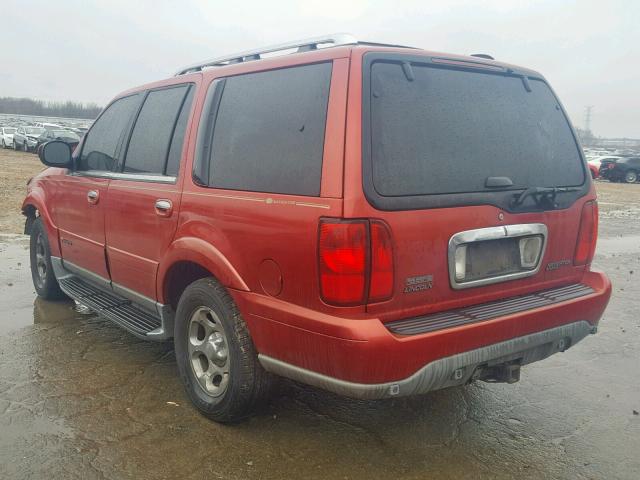 5LMEU27R91LJ32919 - 2001 LINCOLN NAVIGATOR Qırmızı foto 3