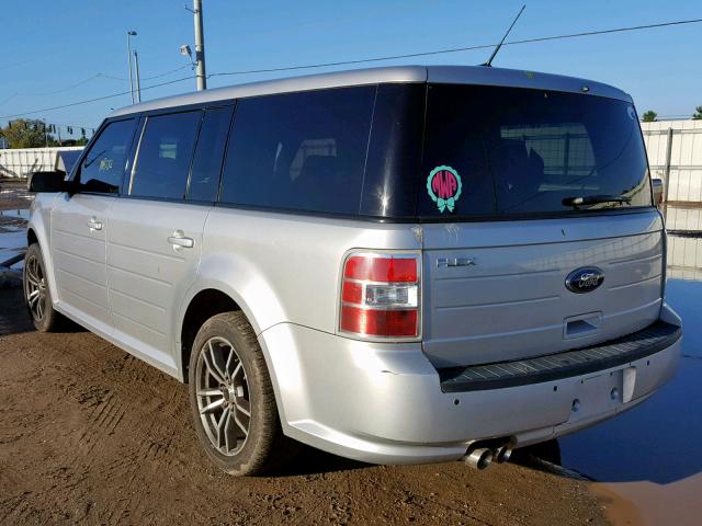 2FMGK5BC3CBD12485 - 2012 FORD FLEX SE SILVER photo 3