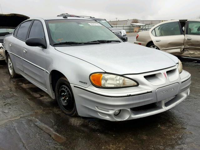 1G2NW52E63M588059 - 2003 PONTIAC GRAND AM G SILVER photo 1