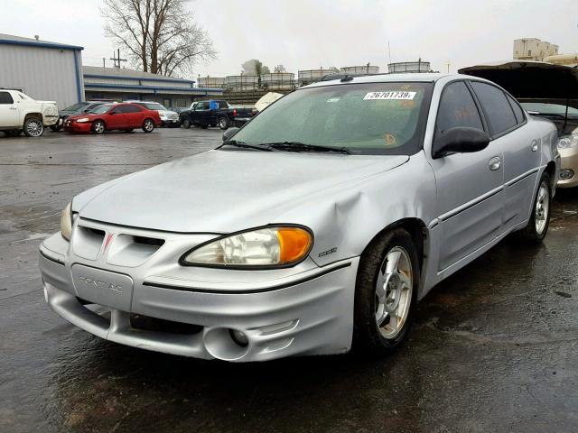 1G2NW52E63M588059 - 2003 PONTIAC GRAND AM G SILVER photo 2