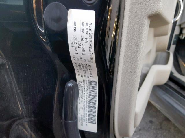 1J8HG58257C530242 - 2007 JEEP COMMANDER BLACK photo 10