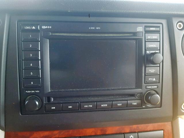 1J8HG58257C530242 - 2007 JEEP COMMANDER BLACK photo 9