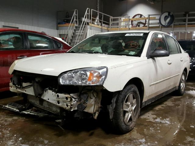 1G1ZT548X5F233540 - 2005 CHEVROLET MALIBU LS WHITE photo 2
