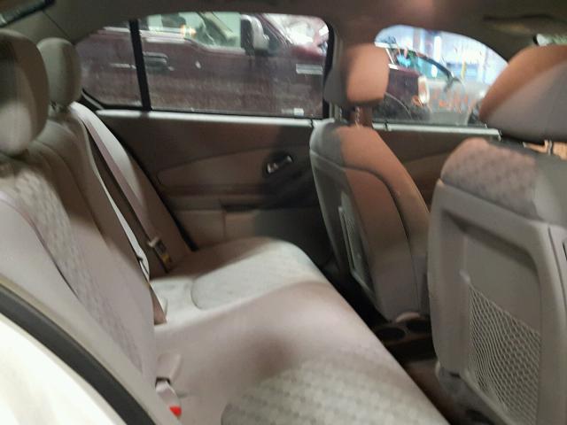 1G1ZT548X5F233540 - 2005 CHEVROLET MALIBU LS WHITE photo 6