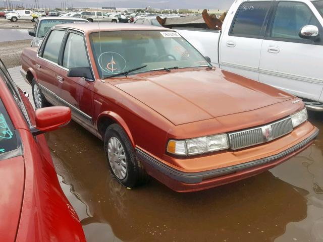 1G3AL54R4M6361137 - 1991 OLDSMOBILE CUTLASS CI MAROON photo 10