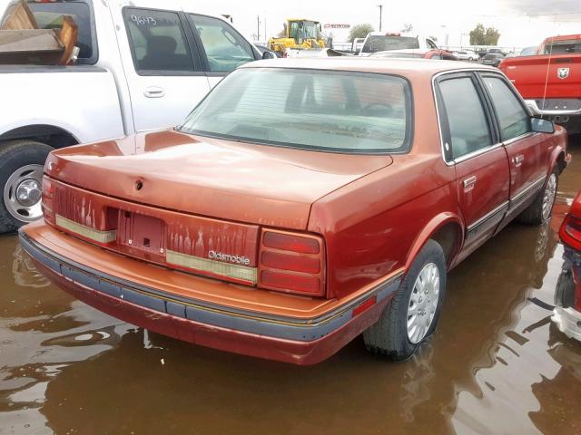 1G3AL54R4M6361137 - 1991 OLDSMOBILE CUTLASS CI MAROON photo 3