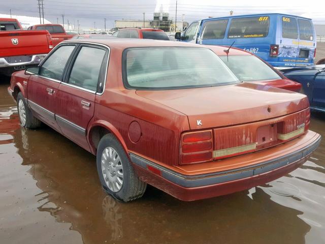 1G3AL54R4M6361137 - 1991 OLDSMOBILE CUTLASS CI MAROON photo 4