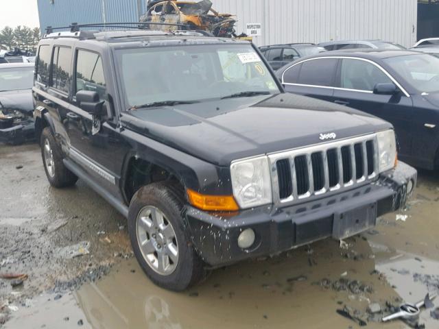 1J8HG58266C301244 - 2006 JEEP COMMANDER BLACK photo 1