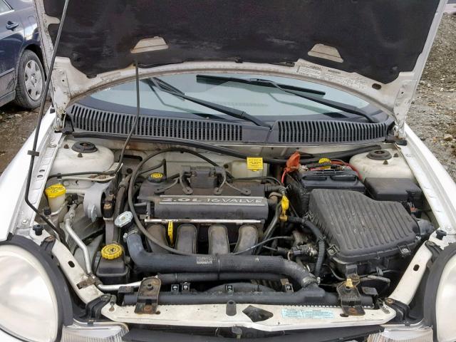 1B3ES46C2YD731916 - 2000 DODGE NEON BASE WHITE photo 7