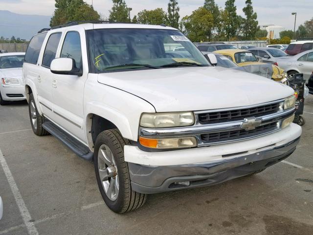 3GNEC16T82G349496 - 2002 CHEVROLET SUBURBAN WHITE photo 1