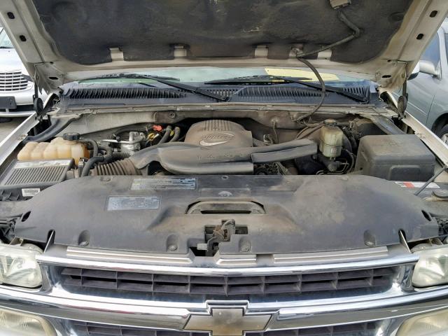 3GNEC16T82G349496 - 2002 CHEVROLET SUBURBAN WHITE photo 7