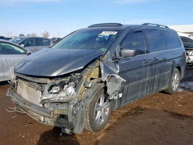 5FNRL38988B012798 - 2008 HONDA ODYSSEY TO GRAY photo 2