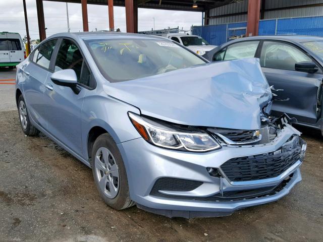 1G1BC5SM8J7185929 - 2018 CHEVROLET CRUZE LS BLUE photo 1