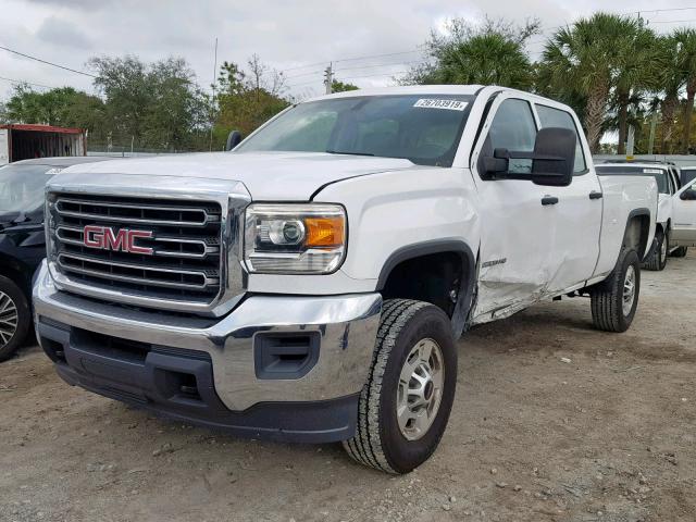 1GT11XEG6FF100318 - 2015 GMC SIERRA C25 WHITE photo 2