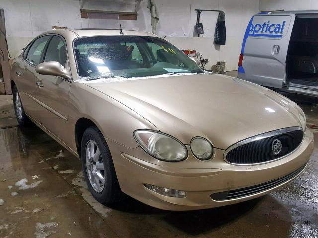 2G4WD562751290829 - 2005 BUICK LACROSSE C GOLD photo 1