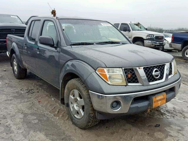 1N6AD09WX7C456271 - 2007 NISSAN FRONTIER C GRAY photo 1