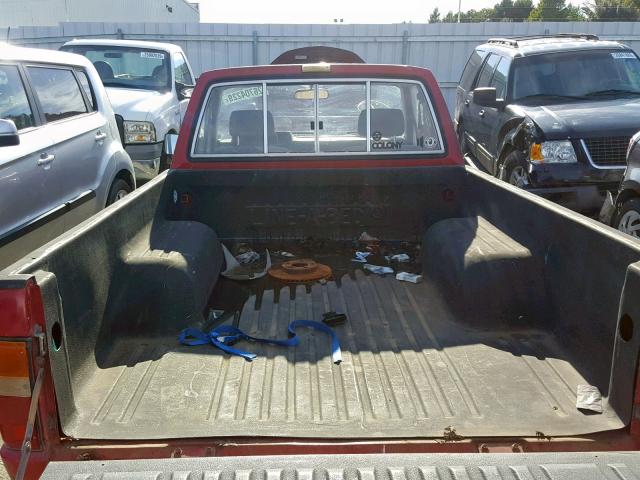 JT4RN56D6E5020635 - 1984 TOYOTA PICKUP XTR RED photo 6