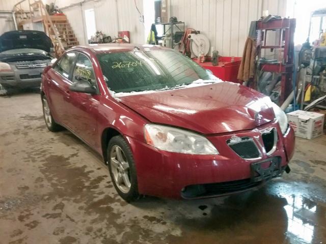 1G2ZH57N094148450 - 2009 PONTIAC G6 GT RED photo 1