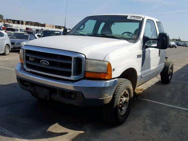 1FTSX31S8XEA59980 - 1999 FORD F350 SRW S WHITE photo 2