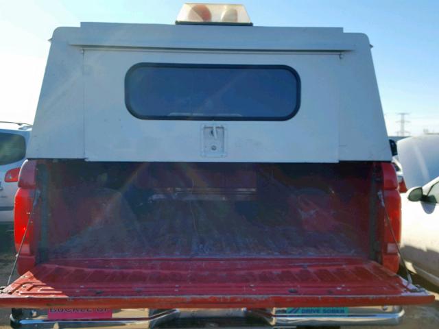 2FTJW36M9NCA65315 - 1992 FORD F350 RED photo 9