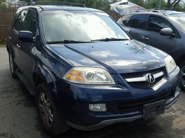 2HNYD18614H527515 - 2004 ACURA MDX TOURIN BLUE photo 1