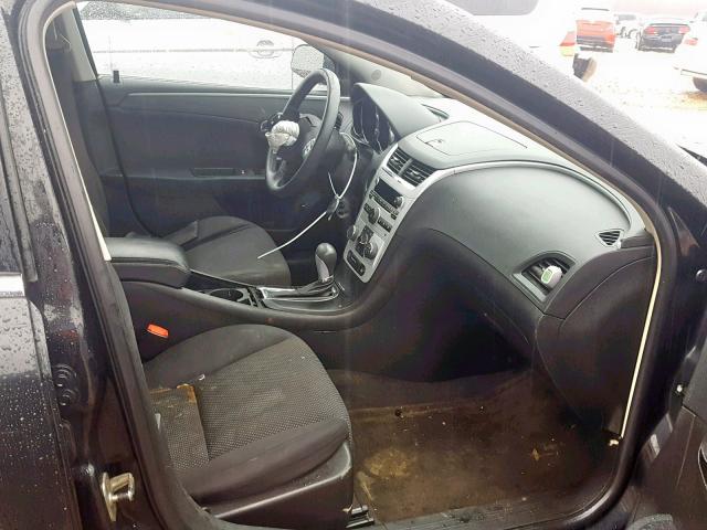1G1ZH57B59F146126 - 2009 CHEVROLET MALIBU 1LT შავი ფოტო 5