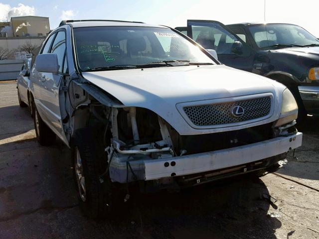 JTJGF10U620139670 - 2002 LEXUS RX 300 WHITE photo 1