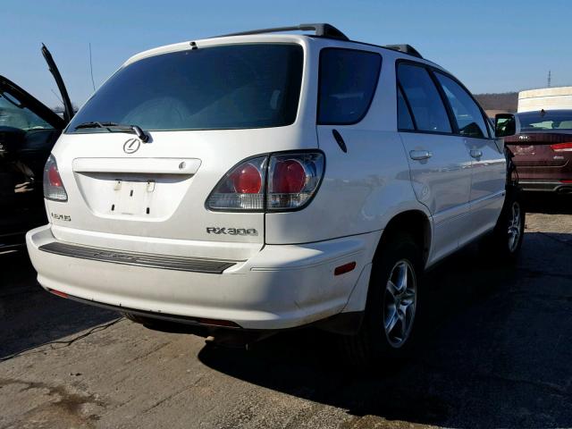 JTJGF10U620139670 - 2002 LEXUS RX 300 WHITE photo 4