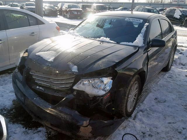 1C3LC56KX7N620785 - 2007 CHRYSLER SEBRING TO BLACK photo 2