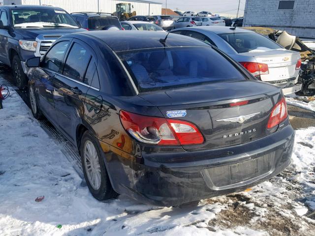 1C3LC56KX7N620785 - 2007 CHRYSLER SEBRING TO BLACK photo 3