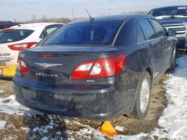 1C3LC56KX7N620785 - 2007 CHRYSLER SEBRING TO BLACK photo 4