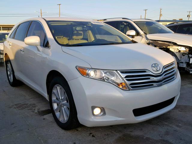 4T3BA3BB1AU013813 - 2010 TOYOTA VENZA BASE WHITE photo 1