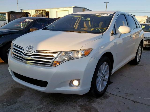 4T3BA3BB1AU013813 - 2010 TOYOTA VENZA BASE WHITE photo 2