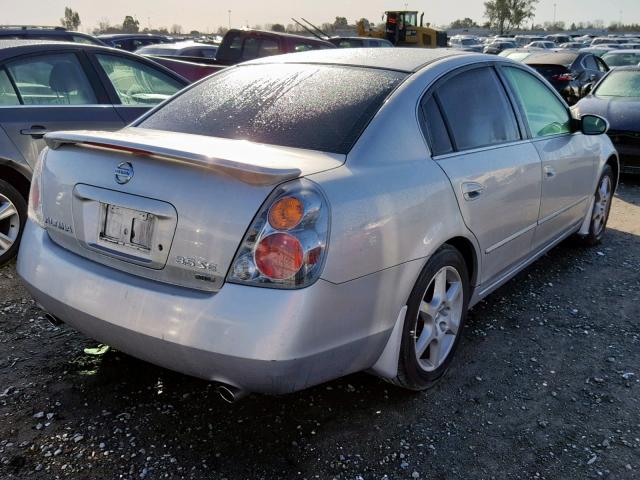 1N4BL11D34C153649 - 2004 NISSAN ALTIMA SE SILVER photo 4