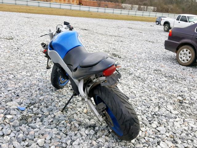 4MZAX12J833401029 - 2003 BUELL FIREBOLT X BLUE photo 3