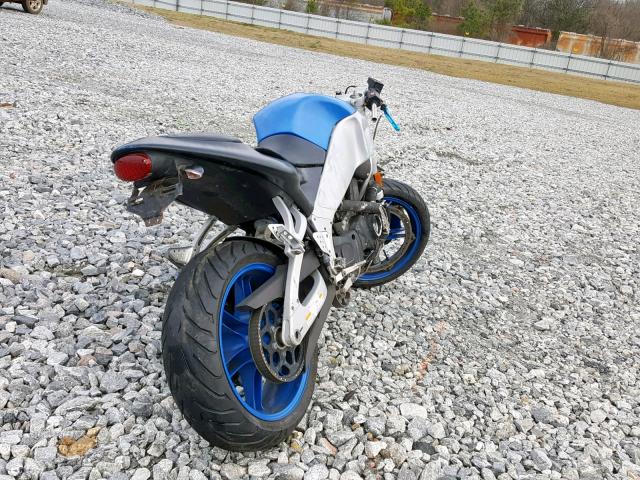 4MZAX12J833401029 - 2003 BUELL FIREBOLT X BLUE photo 4