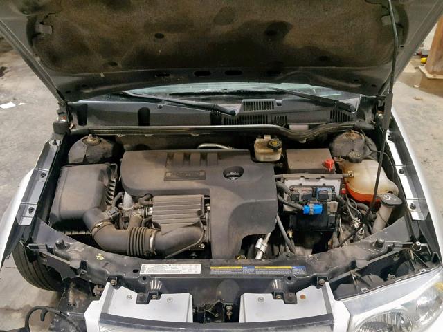 1G8AJ52FX5Z107487 - 2005 SATURN ION LEVEL SILVER photo 7