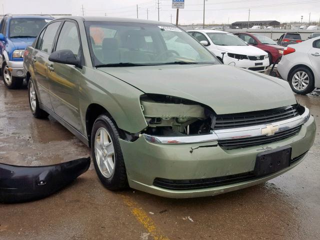 1G1ZT54805F210056 - 2005 CHEVROLET MALIBU LS GREEN photo 1